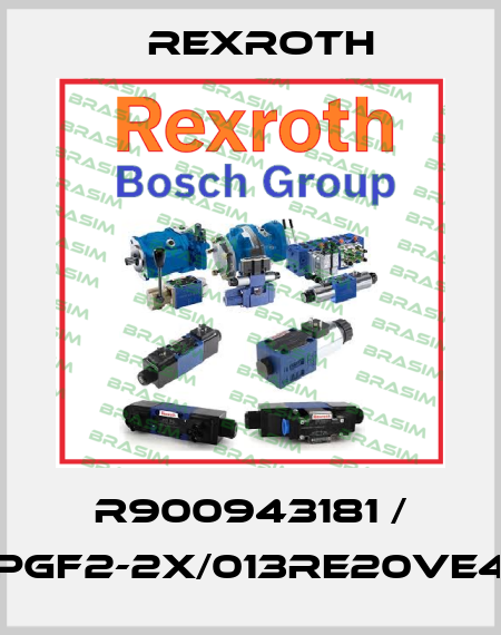 R900943181 / PGF2-2X/013RE20VE4 Rexroth
