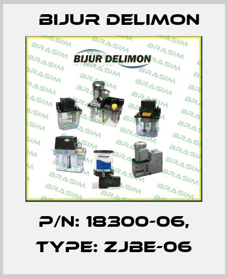 P/N: 18300-06, Type: ZJBE-06 Bijur Delimon