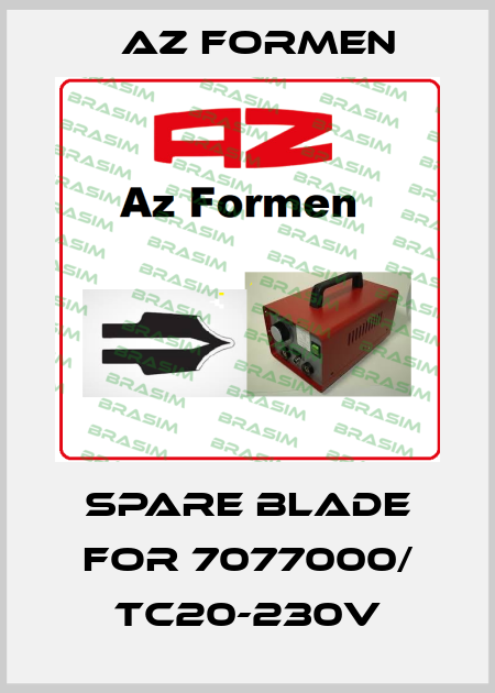 Spare blade for 7077000/ TC20-230V Az Formen