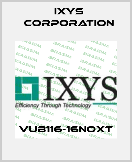 VUB116-16NOXT Ixys Corporation