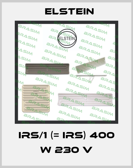 IRS/1 (= IRS) 400 W 230 V Elstein