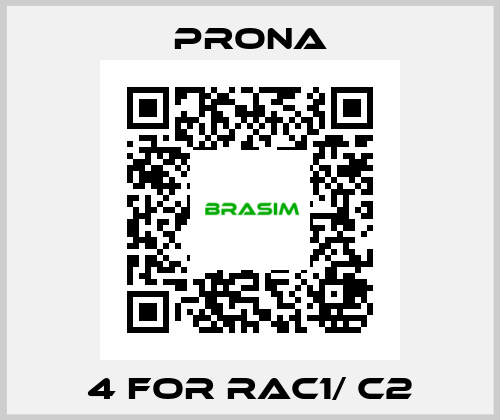4 for RAC1/ C2 Prona