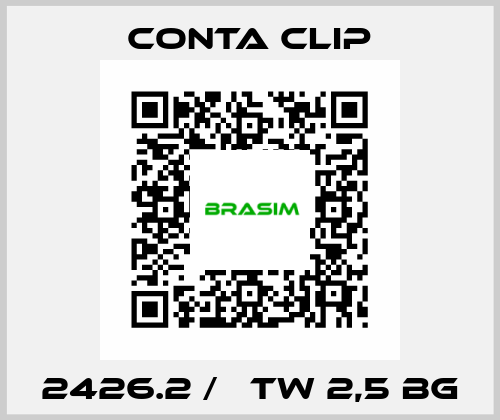 2426.2 /   TW 2,5 BG Conta Clip