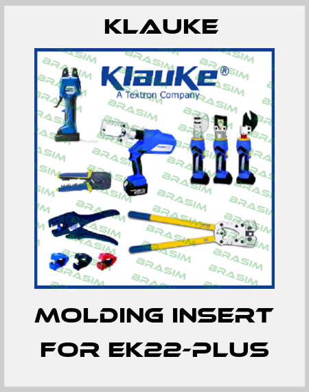 Molding insert for EK22-plus Klauke