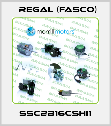 SSC2B16CSHI1 Regal (Fasco)