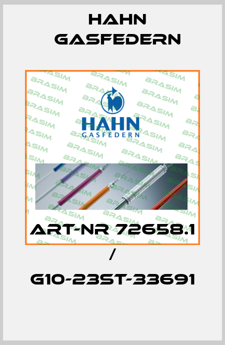 ART-NR 72658.1 / G10-23ST-33691 Hahn Gasfedern