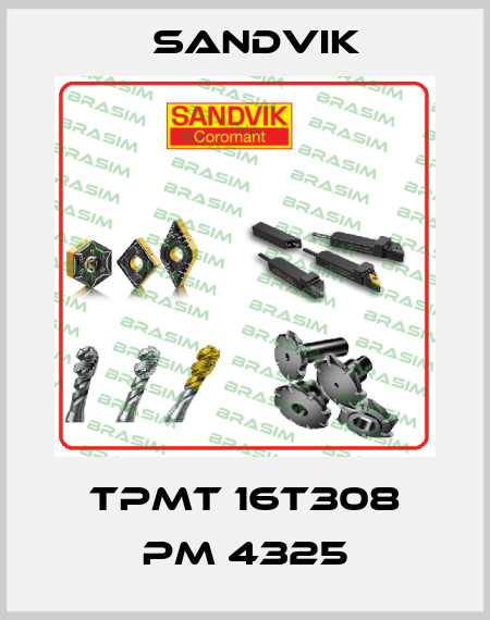 TPMT 16T308 PM 4325 Sandvik
