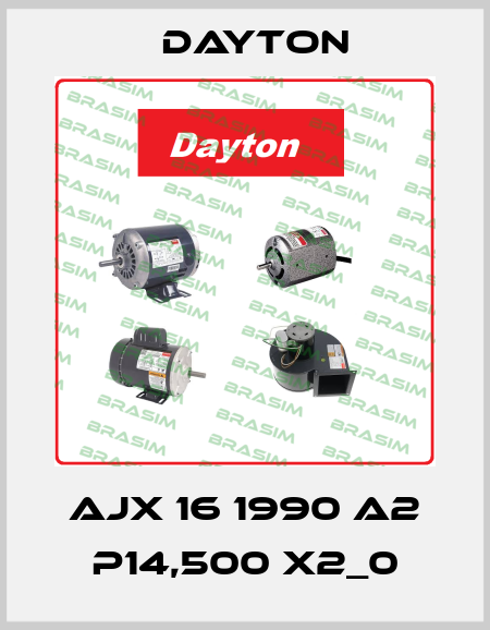AJX 16 1990 A2 P14,500 X2_0 DAYTON