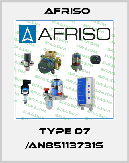 Type D7 /AN85113731S Afriso
