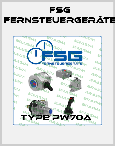 TYPE PW70A  FSG Fernsteuergeräte