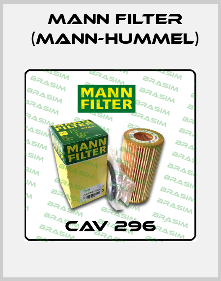 CAV 296 Mann Filter (Mann-Hummel)