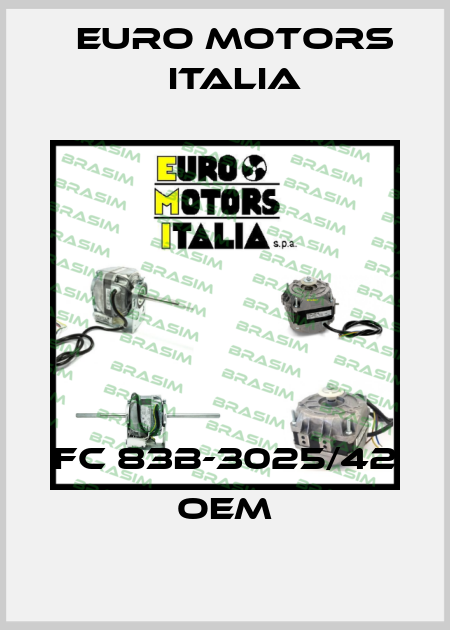 FC 83B-3025/42 OEM Euro Motors Italia