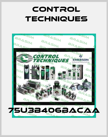 75U3B406BACAA Control Techniques