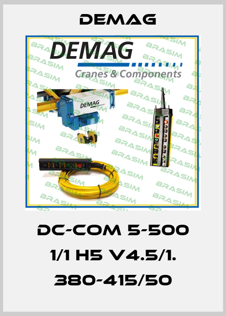 DC-Com 5-500 1/1 H5 V4.5/1. 380-415/50 Demag
