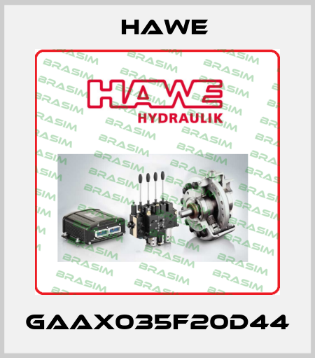 GAAX035F20D44 Hawe