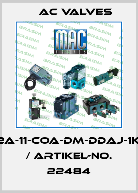 52A-11-COA-DM-DDAJ-1KA / Artikel-No. 22484 МAC Valves