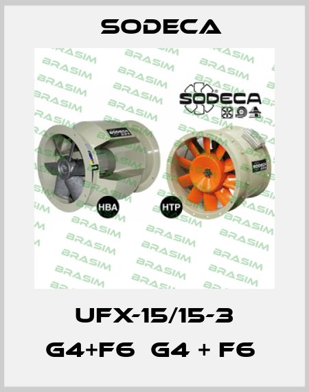 UFX-15/15-3 G4+F6  G4 + F6  Sodeca