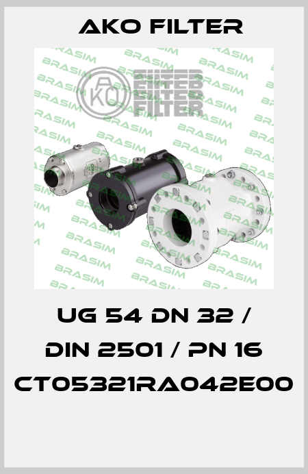 UG 54 DN 32 / DIN 2501 / PN 16 CT05321RA042E00  Ako Filter