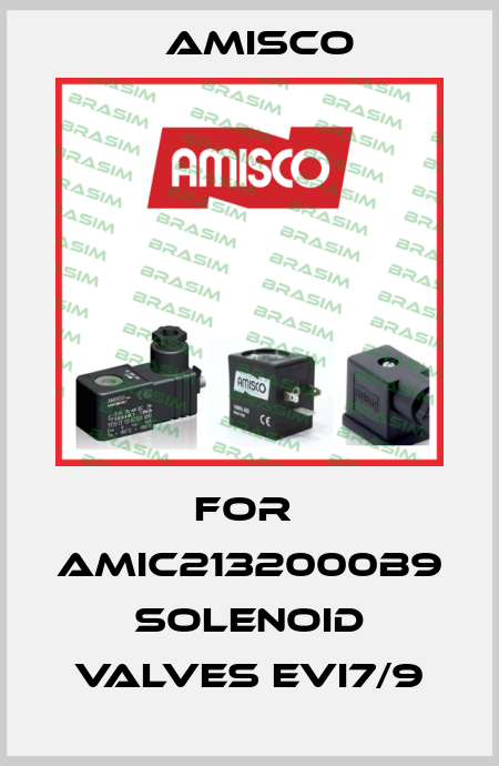 For  AMIC2132000B9  Solenoid valves EVI7/9 Amisco