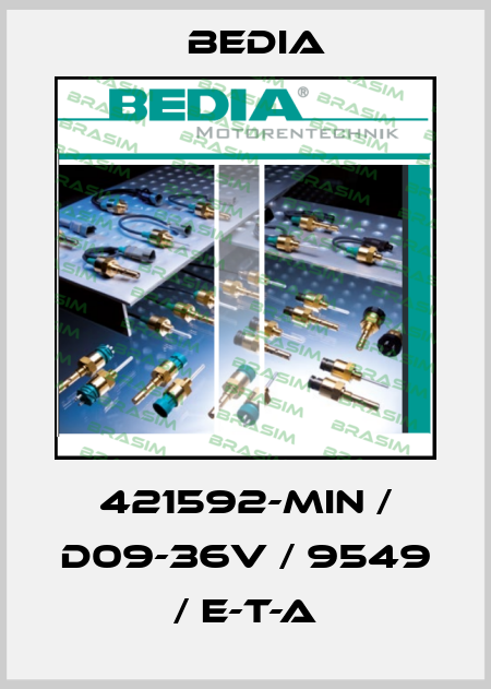 421592-MIN / D09-36V / 9549 / E-T-A Bedia