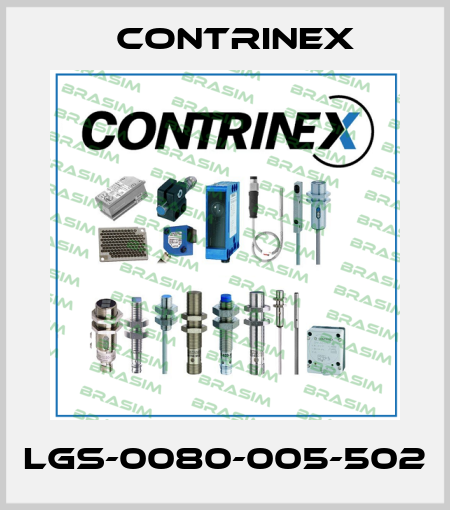 LGS-0080-005-502 Contrinex