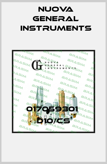017059301  D10/CS Nuova General Instruments