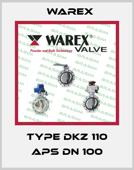 Type DKZ 110 APS DN 100 Warex