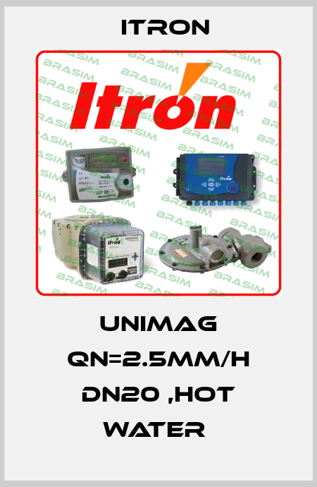 UNIMAG QN=2.5MM/H DN20 ,HOT WATER  Itron