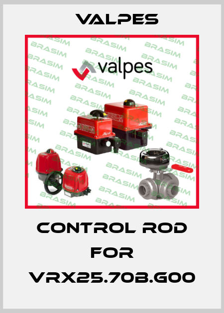 control rod for VRX25.70B.G00 Valpes