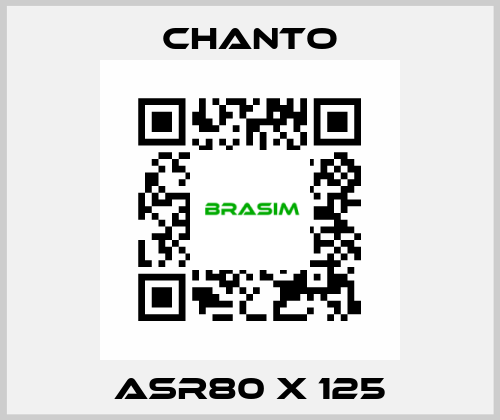 ASR80 X 125 CHANTO