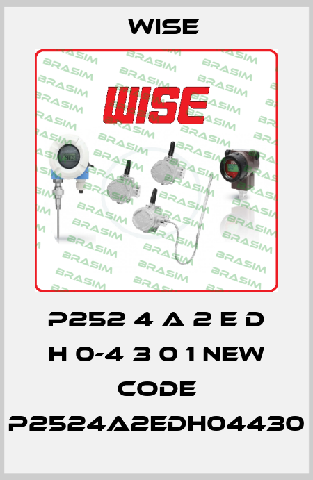 P252 4 A 2 E D H 0-4 3 0 1 new code P2524A2EDH04430 Wise