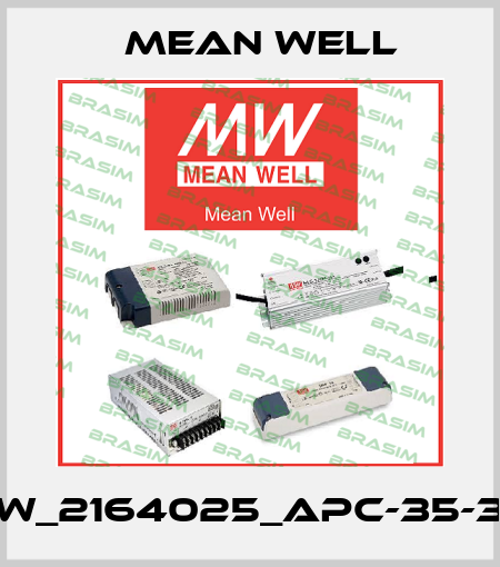 35W_2164025_APC-35-350 Mean Well