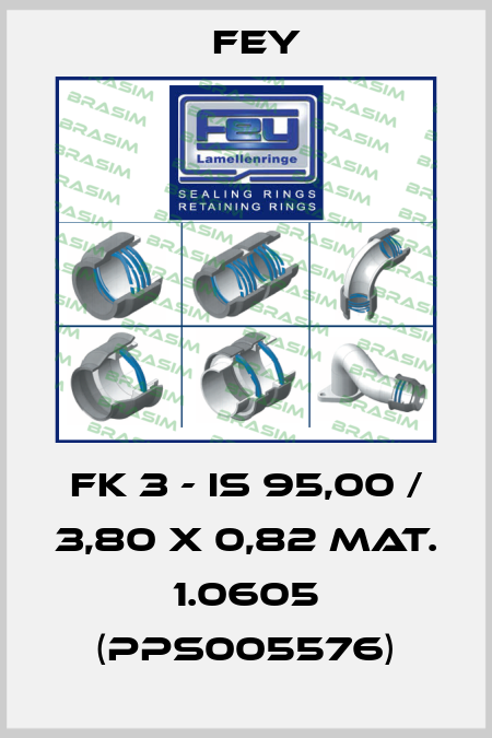FK 3 - IS 95,00 / 3,80 x 0,82 Mat. 1.0605 (PPS005576) Fey