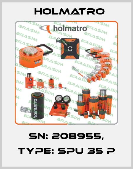 SN: 208955, Type: SPU 35 P Holmatro
