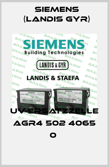 UV-ERSATZZELLE AGR4 502 4065 0  Siemens (Landis Gyr)