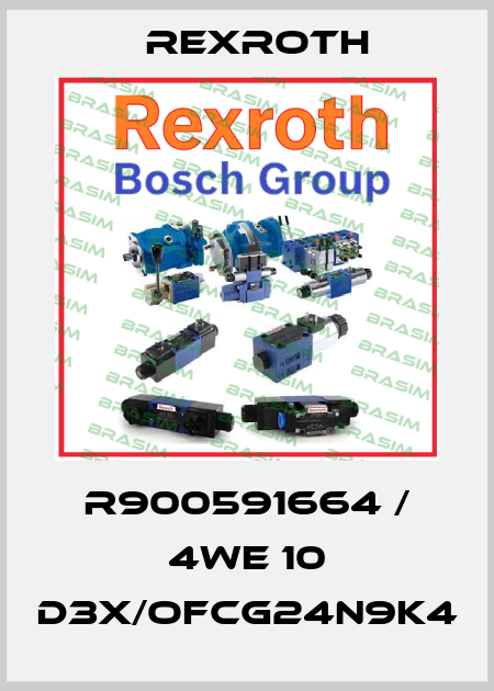 R900591664 / 4WE 10 D3X/OFCG24N9K4 Rexroth