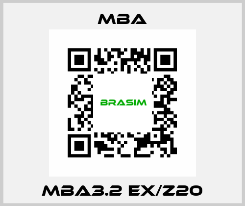 MBA3.2 Ex/Z20 MBA