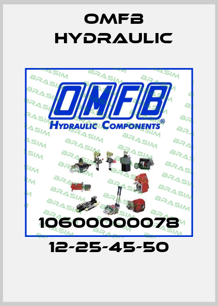 10600000078 12-25-45-50 OMFB Hydraulic