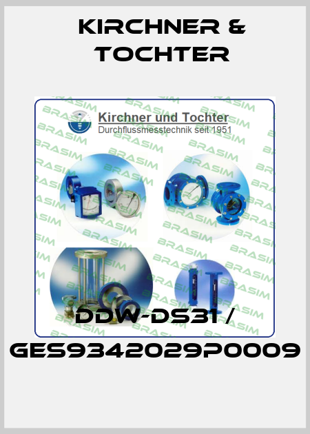 DDW-DS31 / GES9342029P0009 Kirchner & Tochter