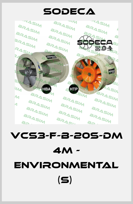 VCS3-F-B-20S-DM  4M - ENVIRONMENTAL (S)  Sodeca