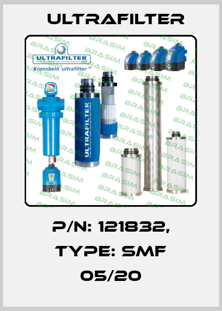 P/N: 121832, Type: SMF 05/20 Ultrafilter