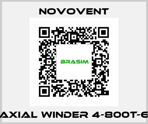 Axıal wınder 4-800T-6 Novovent