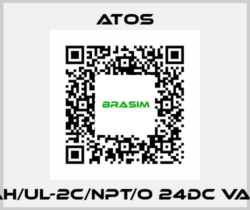 DLAH/UL-2C/NPT/O 24DC Valve Atos