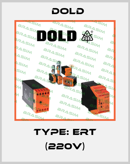 Type: ERT (220V) Dold