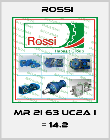 MR 2I 63 UC2A I = 14.2 Rossi