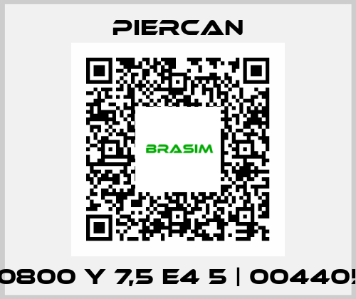 10800 Y 7,5 E4 5 | 004405 Piercan