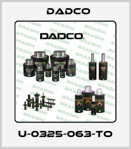 U-0325-063-TO DADCO