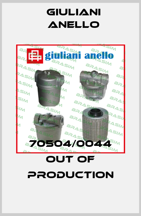70504/0044 out of production Giuliani Anello