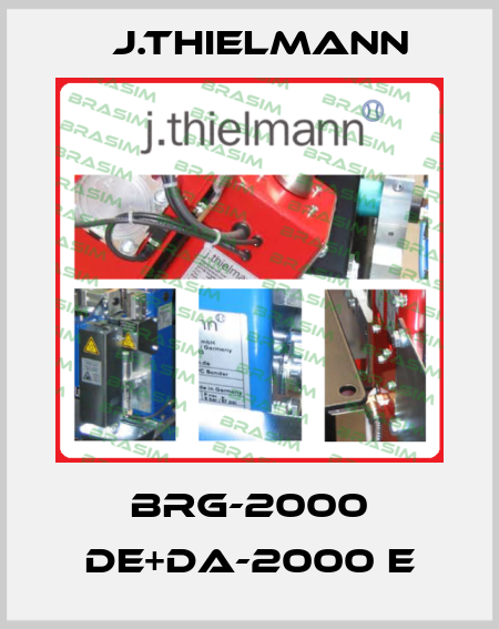 BRG-2000 DE+DA-2000 E J.Thielmann