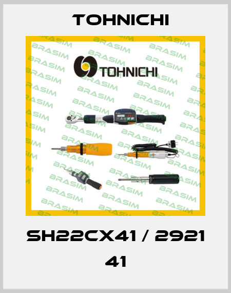 SH22CX41 / 2921 41 Tohnichi